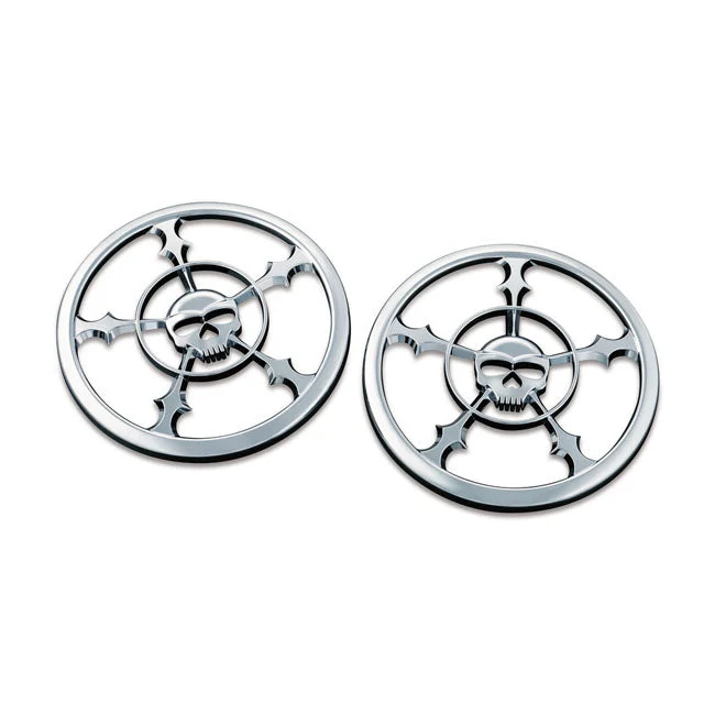 Kuryakyn Speaker Grill Zombie FLHT, FLHX, Tri-Glide 14-21