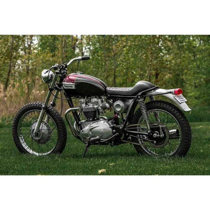 Lucas motorcykel baglygte krom