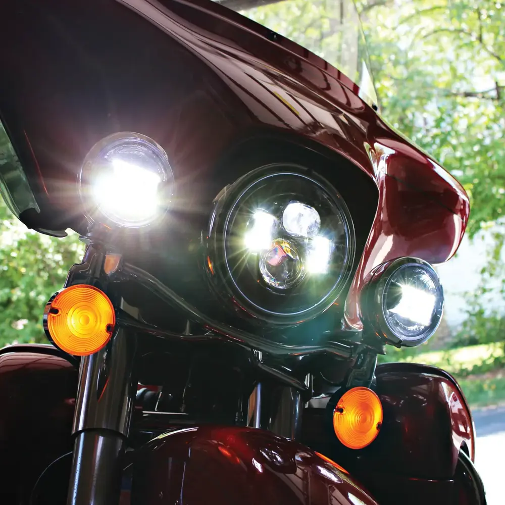 Lyse 4,5" motorcykel LED-spotlight-indsatser