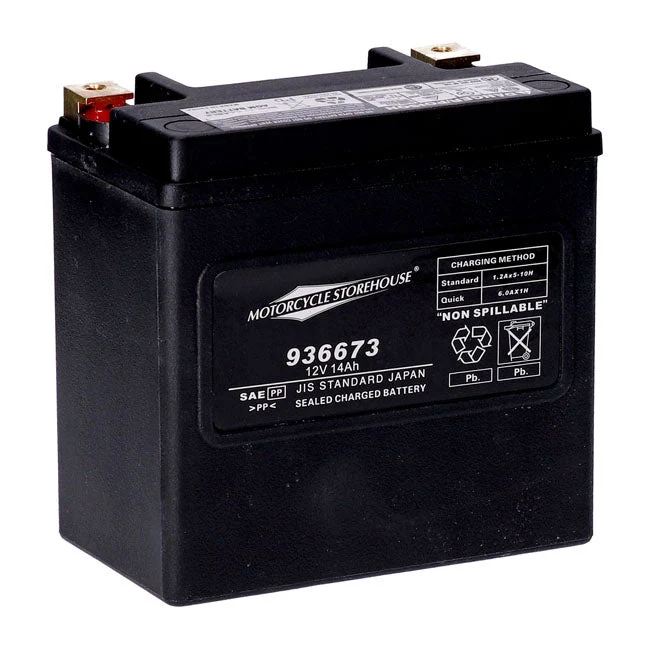 MCS 12V AGM-batteri 14Ah 240CCA