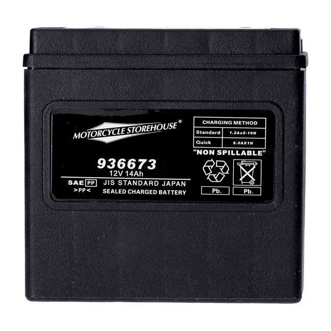 MCS 12V AGM-batteri 14Ah 240CCA