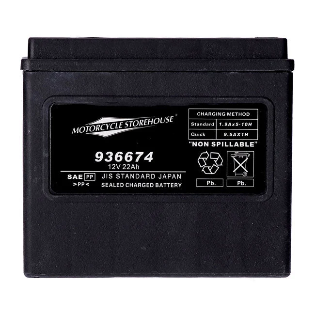 MCS 12V AGM-batteri 22Ah 325CCA