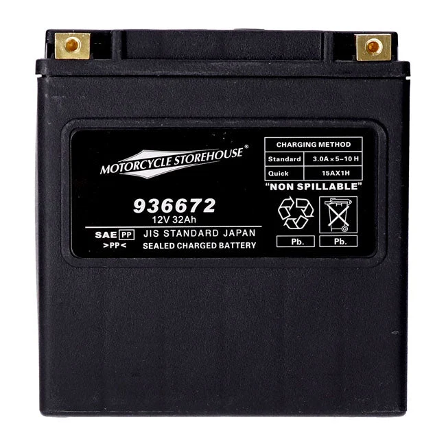 MCS 12V AGM-batteri 32Ah 450CCA