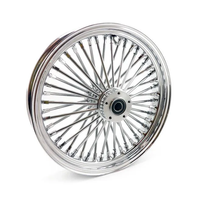 MCS Radial 48 Fat Spoke forhjul 2.15 x 19" DF krom
