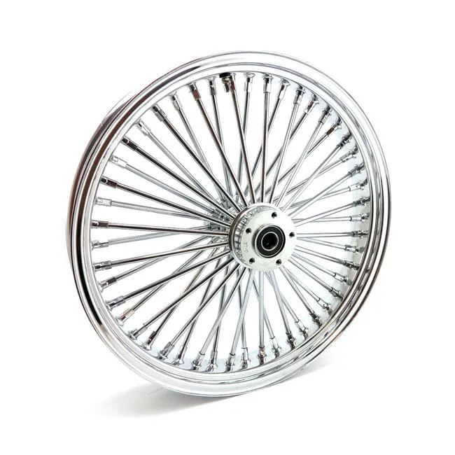 MCS Radial 48 Fat Spoke forhjul 3.50 x 21" DF krom