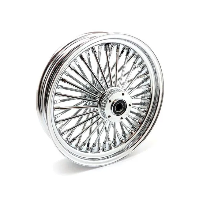 MCS Radial 48 Fat Spoke forhjul 3.50 x 16" DF krom