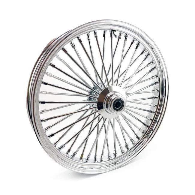 MCS Radial 48 Fat Spoke forhjul 3.50 x 23" SF krom