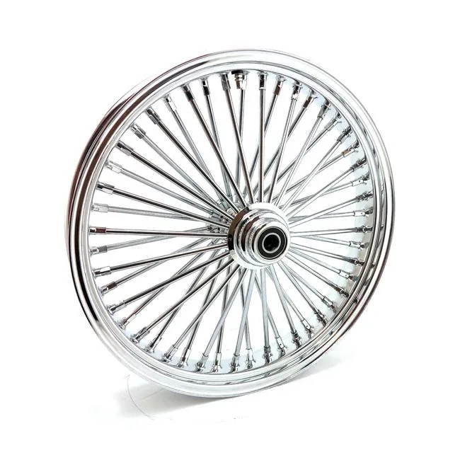 MCS Radial 48 Fat Spoke forhjul 3.50 x 21" SF krom
