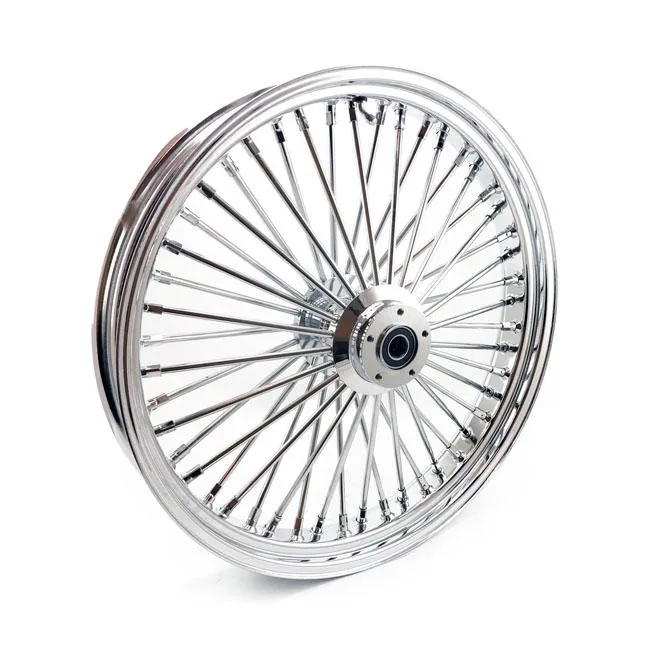 MCS Radial 48 Fat Spoke forhjul 3.50 x 23" DF krom