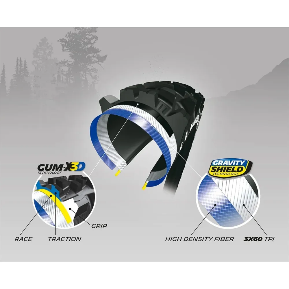 MICHELIN WILD ENDURO FRONT Competition Line 27.5x2.40 GUM-X Tubeless Ready Soft-dæk