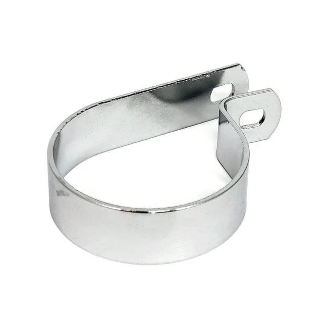 Motorcykel lyddæmper P-klemme 2-7/8" krom