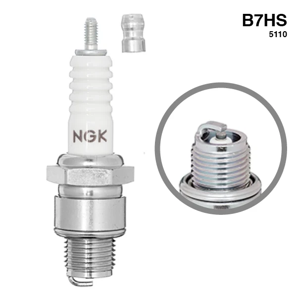 NGK, Tændrør B7HS, Original nr.: 5110