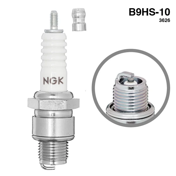 NGK, Tændrør B9HS-10, Original nr.: 3626