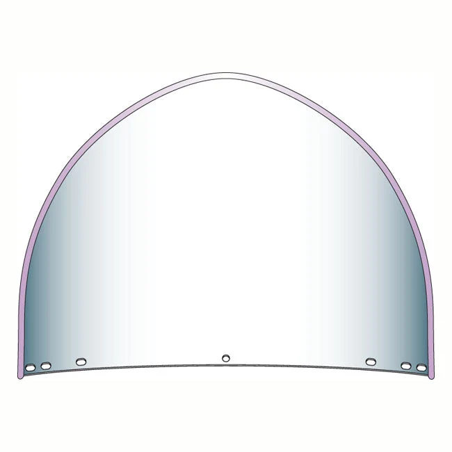 NC Peaked øvre forrude beaded HD/NC 5-bolt