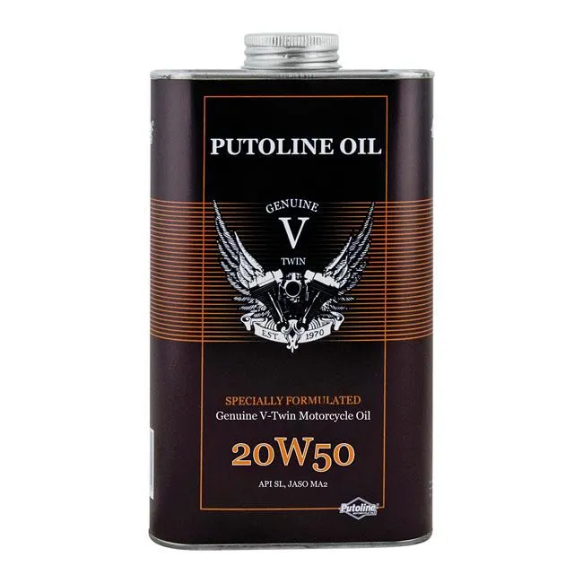 Putoline Ægte V-Twin motorolie syntetisk 20W-50 1L