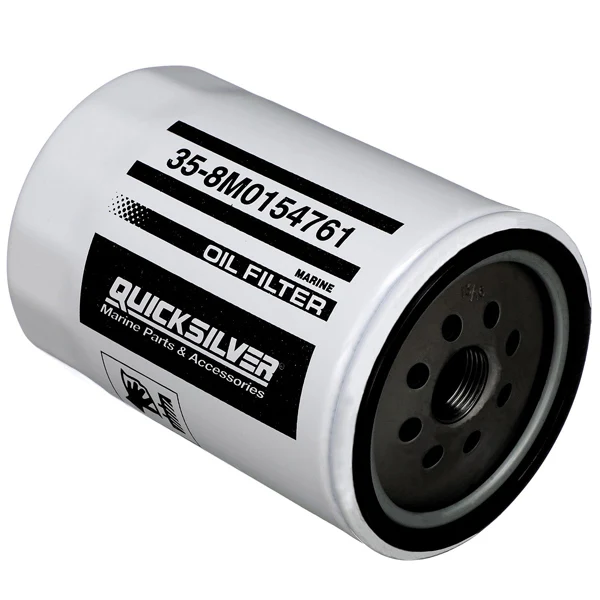 Quicksilver, Oliefilter, 8M0154761, Til GM-motorer, Volvo, OMC V8