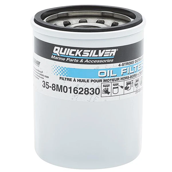 Quicksilver, Oliefilter, 8M0162830, Til Mercury/Mariner 25-115