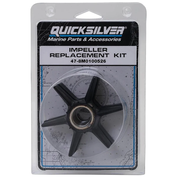 Quicksilver, Vandpumpe reparationssæt, 8M0100526, Til Mercury F40-60 FourStroke, 60 Hk 2-takts BigFoot, 75-115 FourStroke,...
