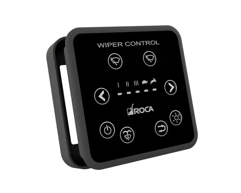 Roca, Bagmonteret kontrolpanel, CANBUS, 4 viskermotorer