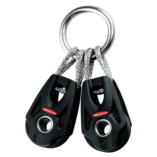 Ronstan serie 30 orbit enkeltblok par med 40mm ring