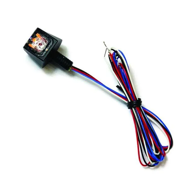 Rough Crafts X Ion LED 3 i 1 baglygte sort