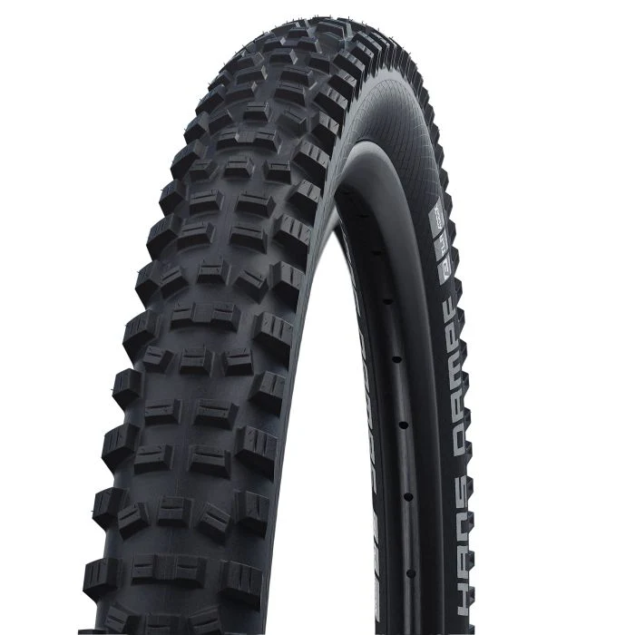 SCHWALBE HANS DAMPF 27.5x2.35 ADDIX Performance Twinskin Tubeless Ready Soft Black-dæk