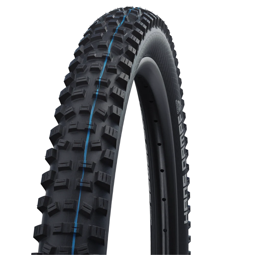SCHWALBE HANS DAMPF 27.5x2.60 ADDIX SPEEDGRIP SUPERTRAIL Tubeless Ready Soft Black-dæk