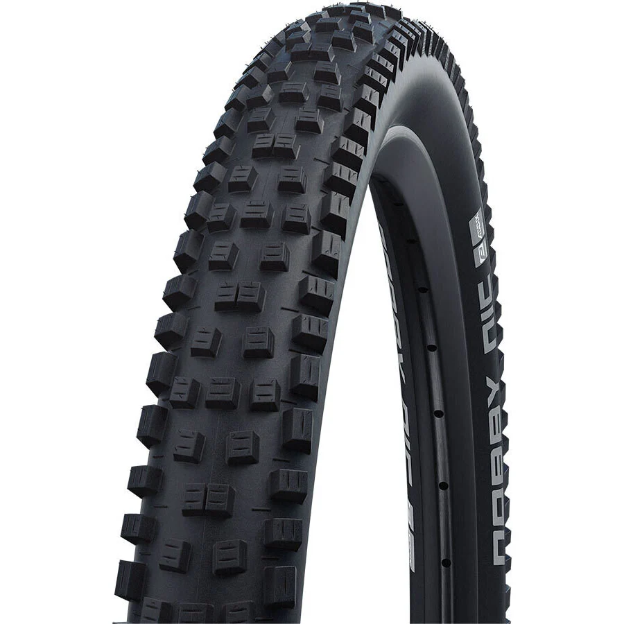 SCHWALBE NOBBY NIC 27.5x2.80 ADDIX PERFORMANCE Tubetype Soft Black-dæk
