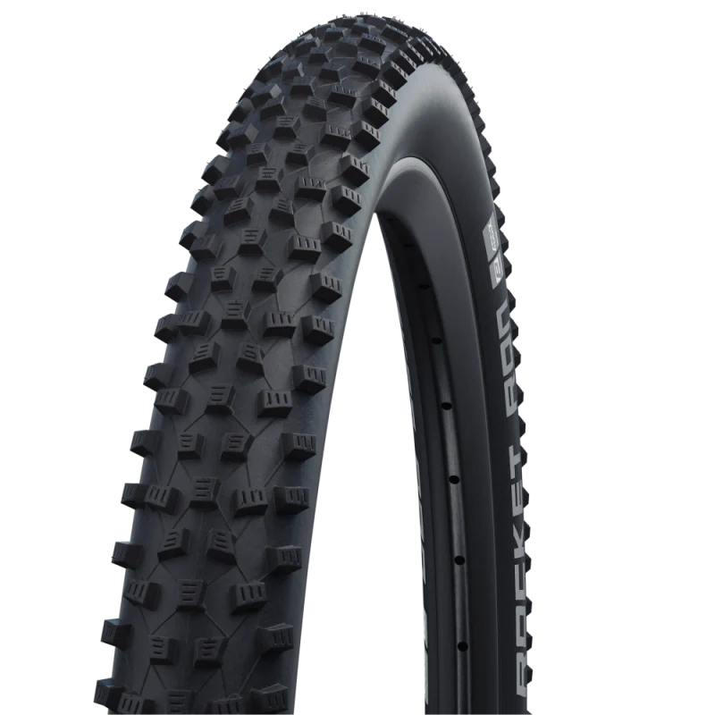 SCHWALBE ROCKET RON 27.5x2.25 ADDIX PERFORMANCE Twinskin Tubeless Ready Soft Black-dæk