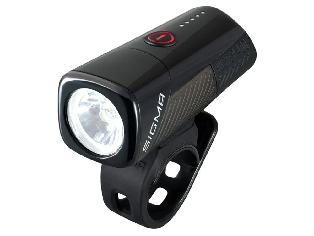 SIGMA Buster 400 FL forlygte i sort