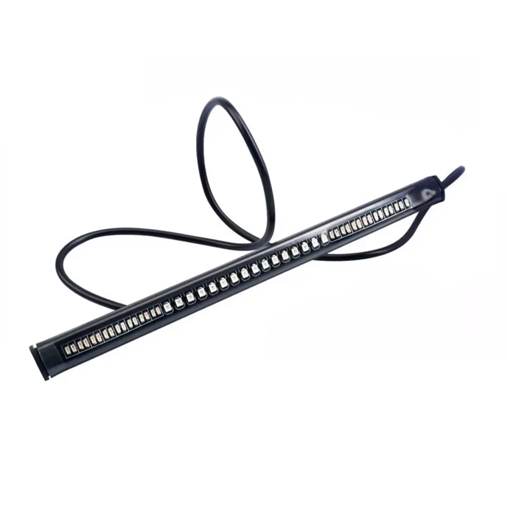 SMP 3 i 1 LED-motorcykelbaglygte / blinklys fleksibel strimmel