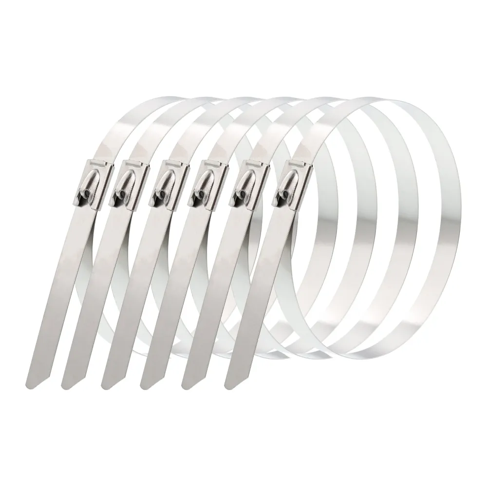 SMP Tie Wraps i rustfrit stål 20 cm 6-pak
