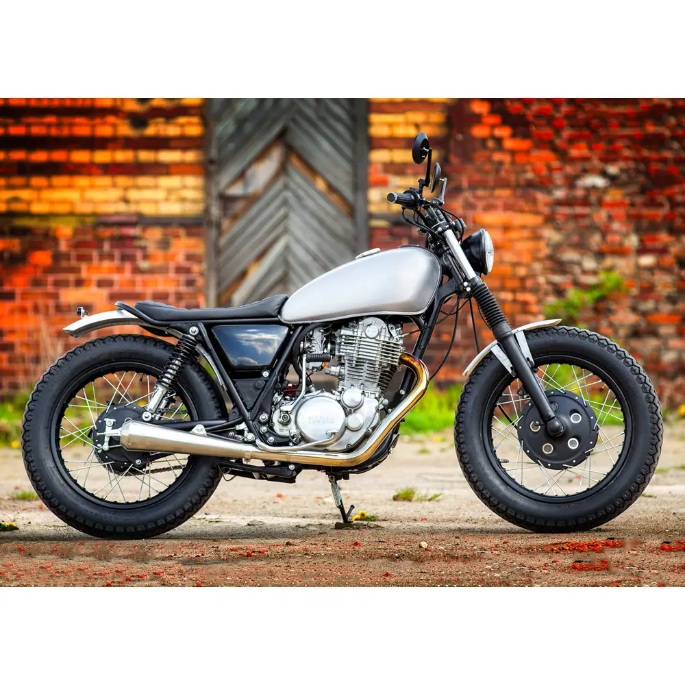 Spark Classic Style Rustfrit Stål Universal Motorcykel Slip-On Lyddæmper