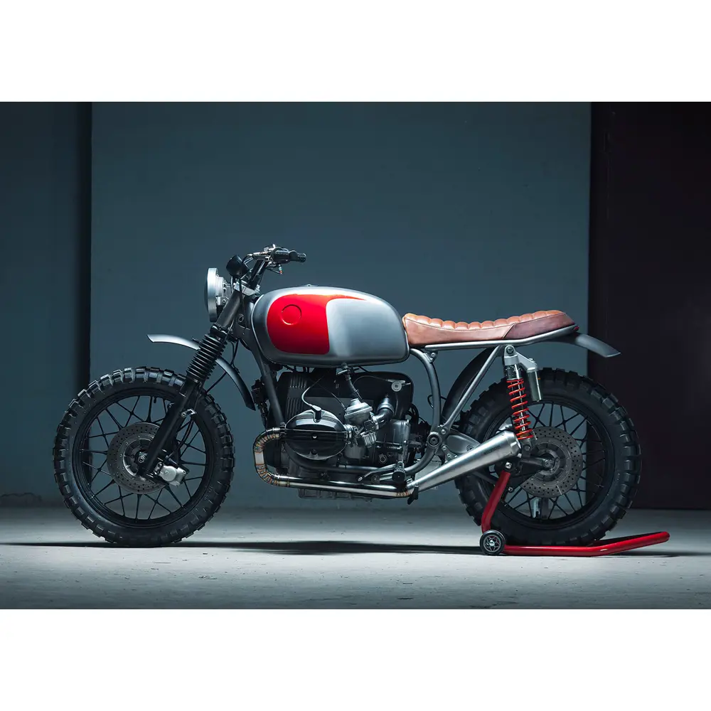Spark Classic Style Rustfrit Stål Universal Motorcykel Slip-On Lyddæmper