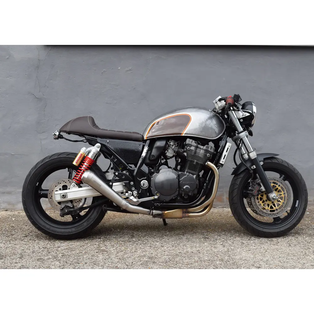 Spark GP Style Rustfrit Stål Universal Motorcykel Slip-On Lyddæmper