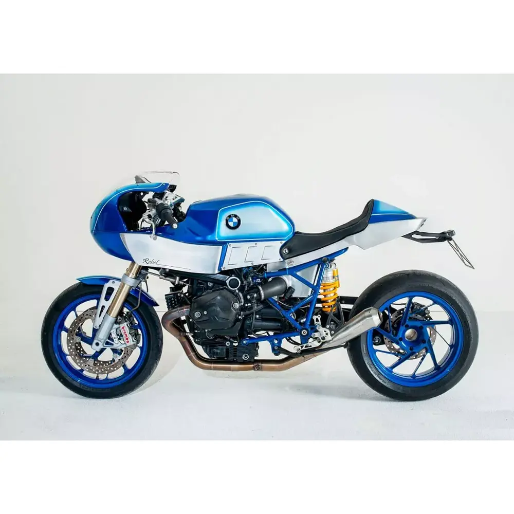 Spark GP Style Rustfrit Stål Universal Motorcykel Slip-On Lyddæmper