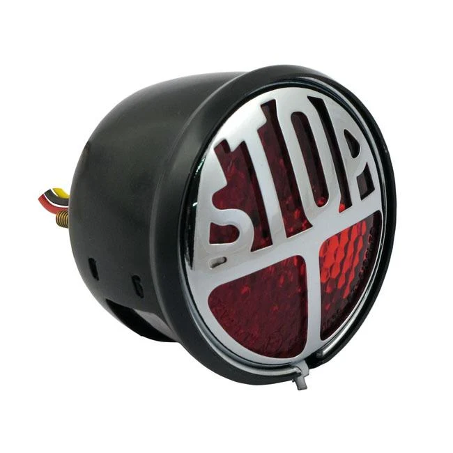 Stop Classic Motorcykel Baglygte LED