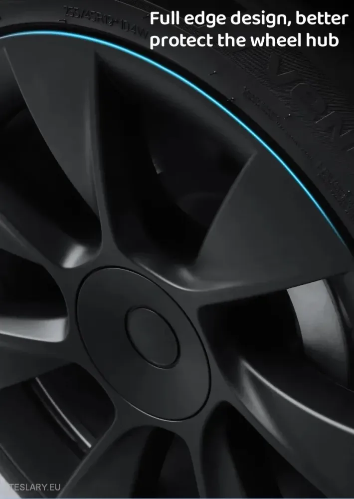 TESLA Y 19" FULD DÆKNING SPORT NAVKAPSLER - MATSORT