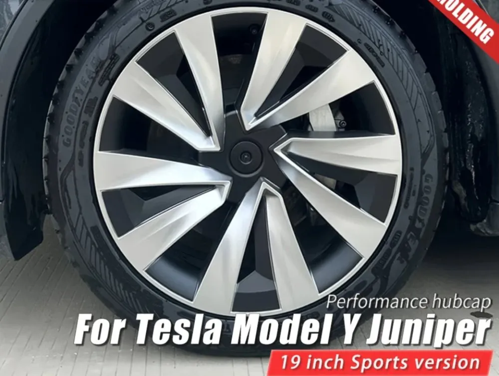 Tesla Model Y Juniper 2025 Ydeevne 19" Sportshjulkapsler