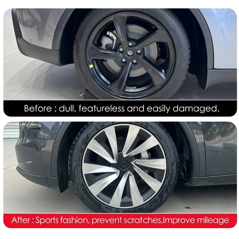 Tesla Model Y Juniper 2025 Ydeevne 19" Sportshjulkapsler