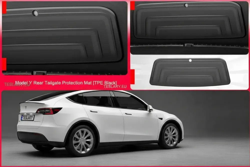 Tesla Model Y Trunk Door Premium TPE Heavy Duty Protective Mat
