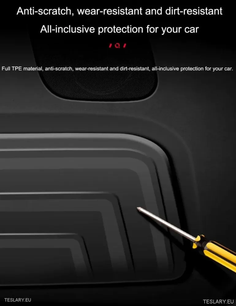 Tesla Model Y Trunk Door Premium TPE Heavy Duty Protective Mat