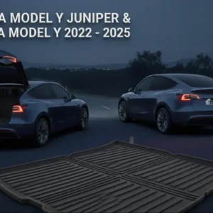 Tesla til model Y+ Juniper 2025 All-Weather Trunk Mat-Fuld dækning TPE Anti-Slip Cargo Liner med kraftig beskyttelse