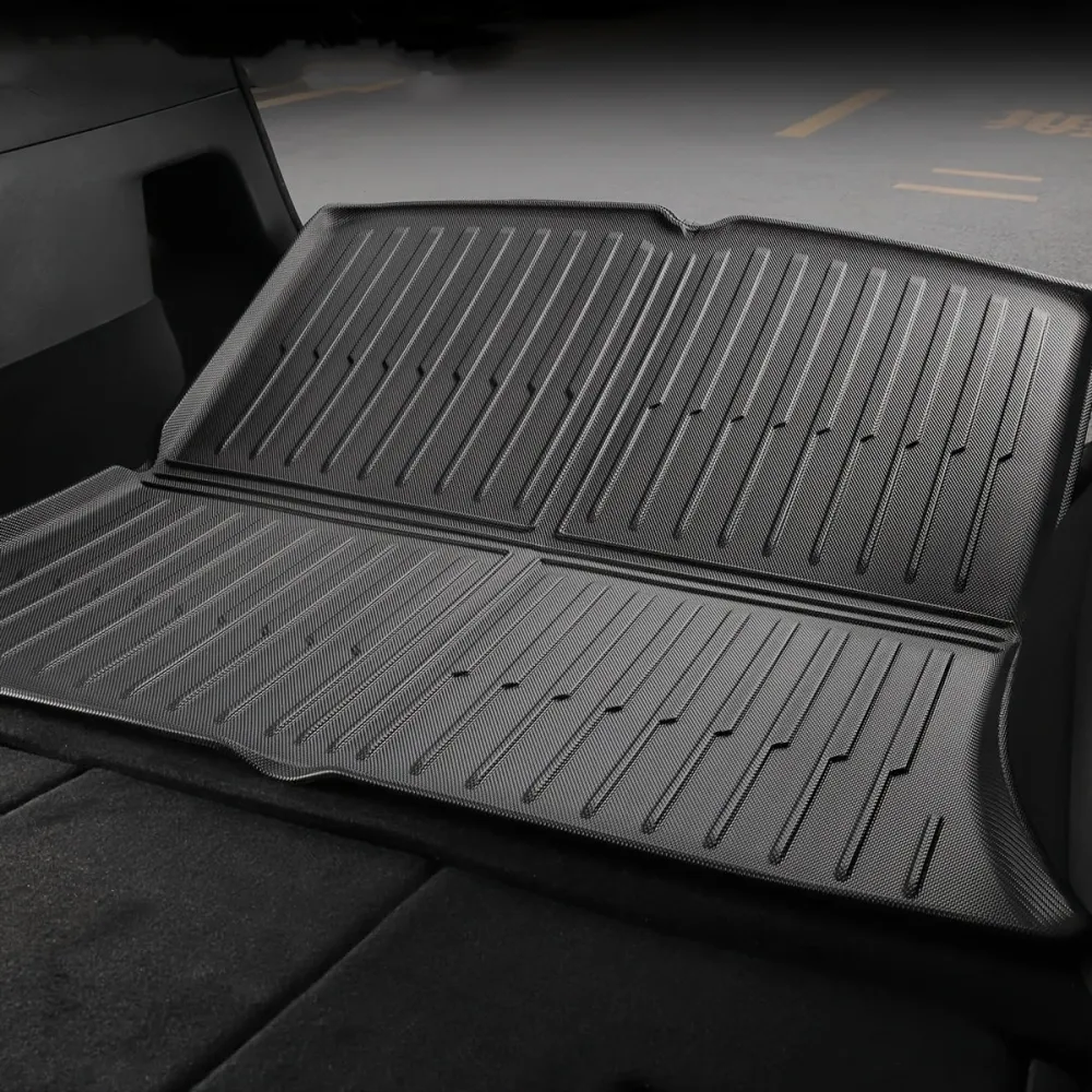 Tesla til model Y+ Juniper 2025 All-Weather Trunk Mat-Fuld dækning TPE Anti-Slip Cargo Liner med kraftig beskyttelse