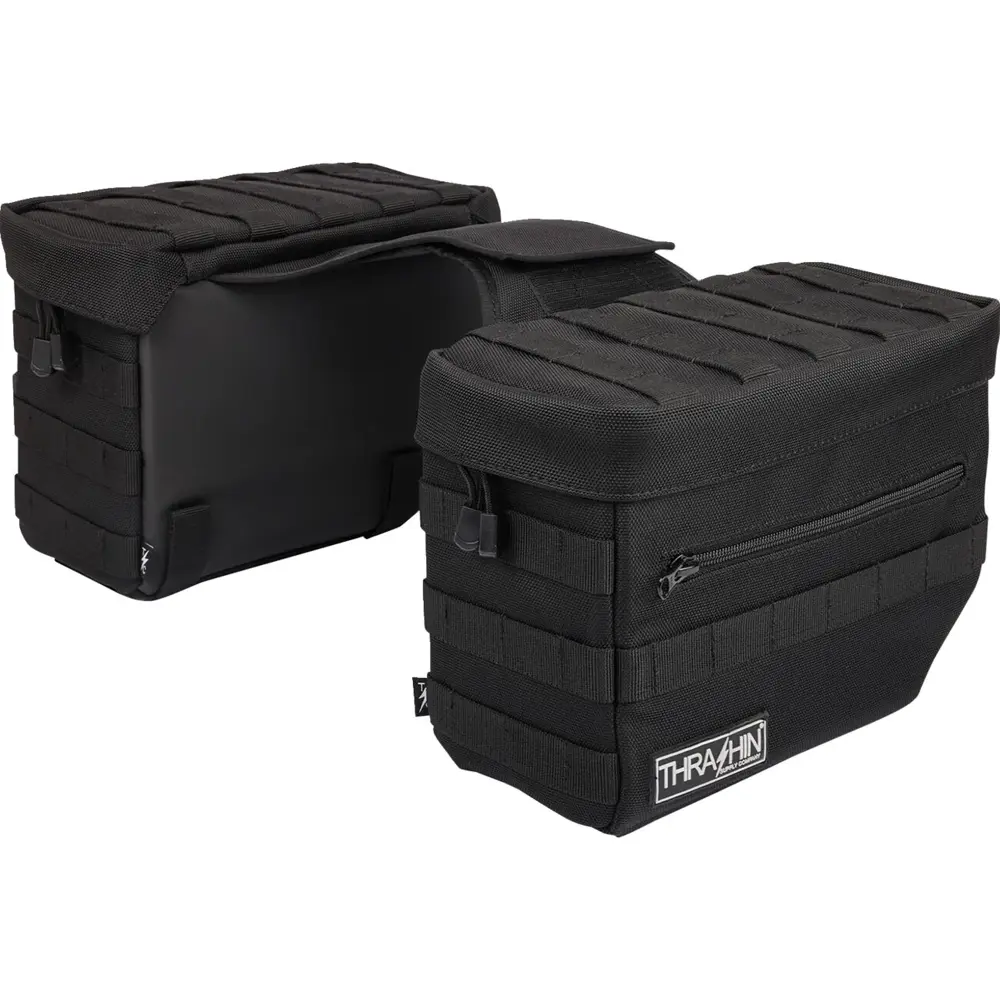 Thrashin Supply Essential 10L Throw-Over motorcykelsadelstaske-sæt