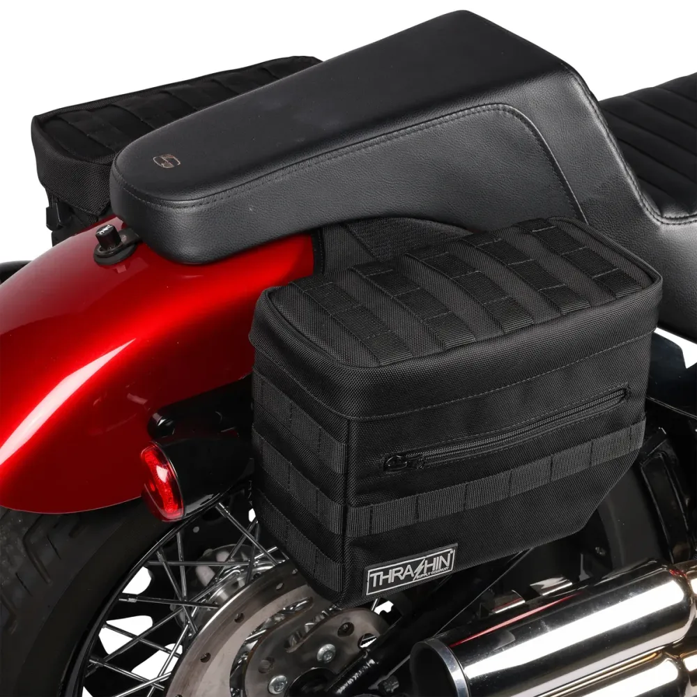 Thrashin Supply Essential 10L Throw-Over motorcykelsadelstaske-sæt