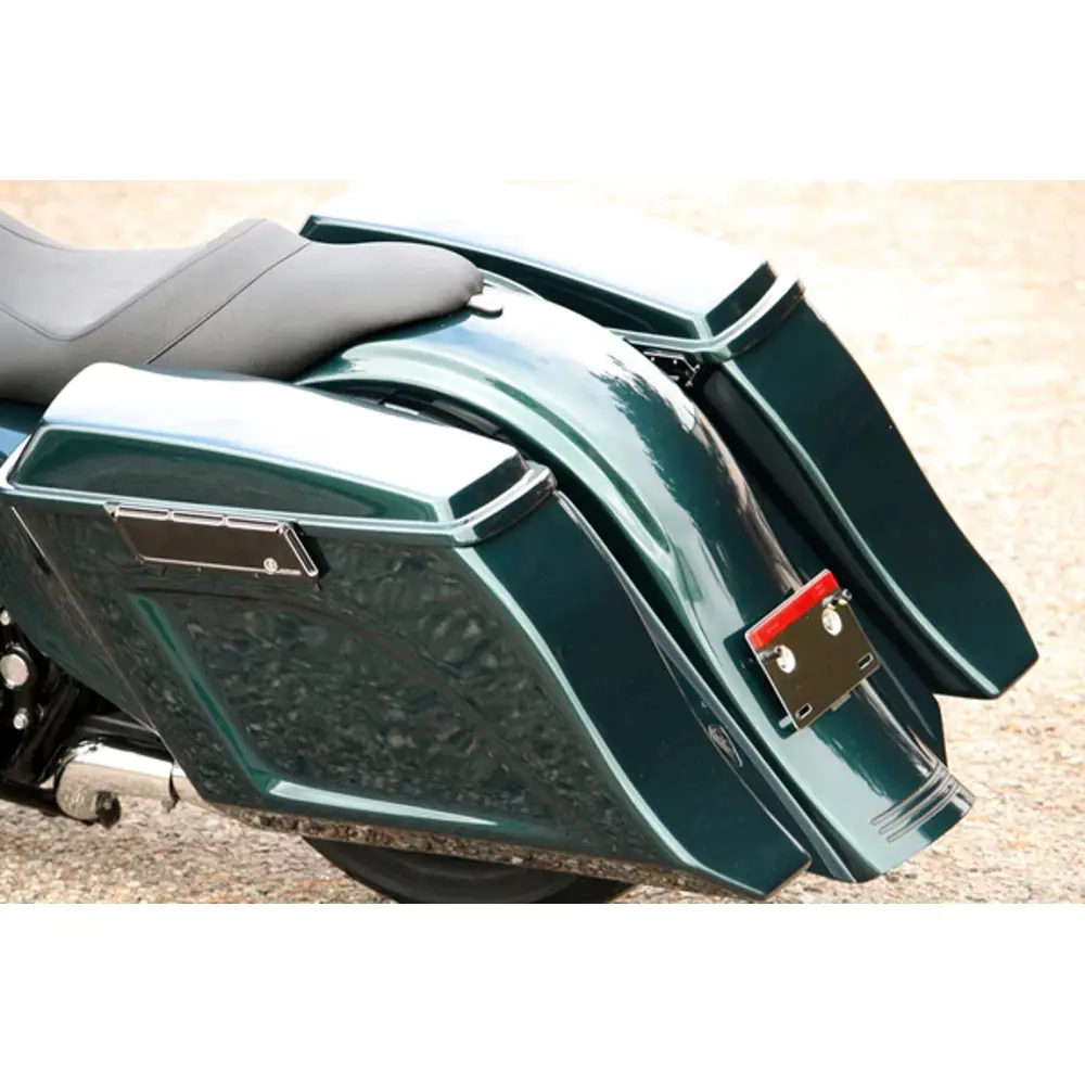 Tommy & Sons Flow Stretched sadeltaske-kroppe til Harley