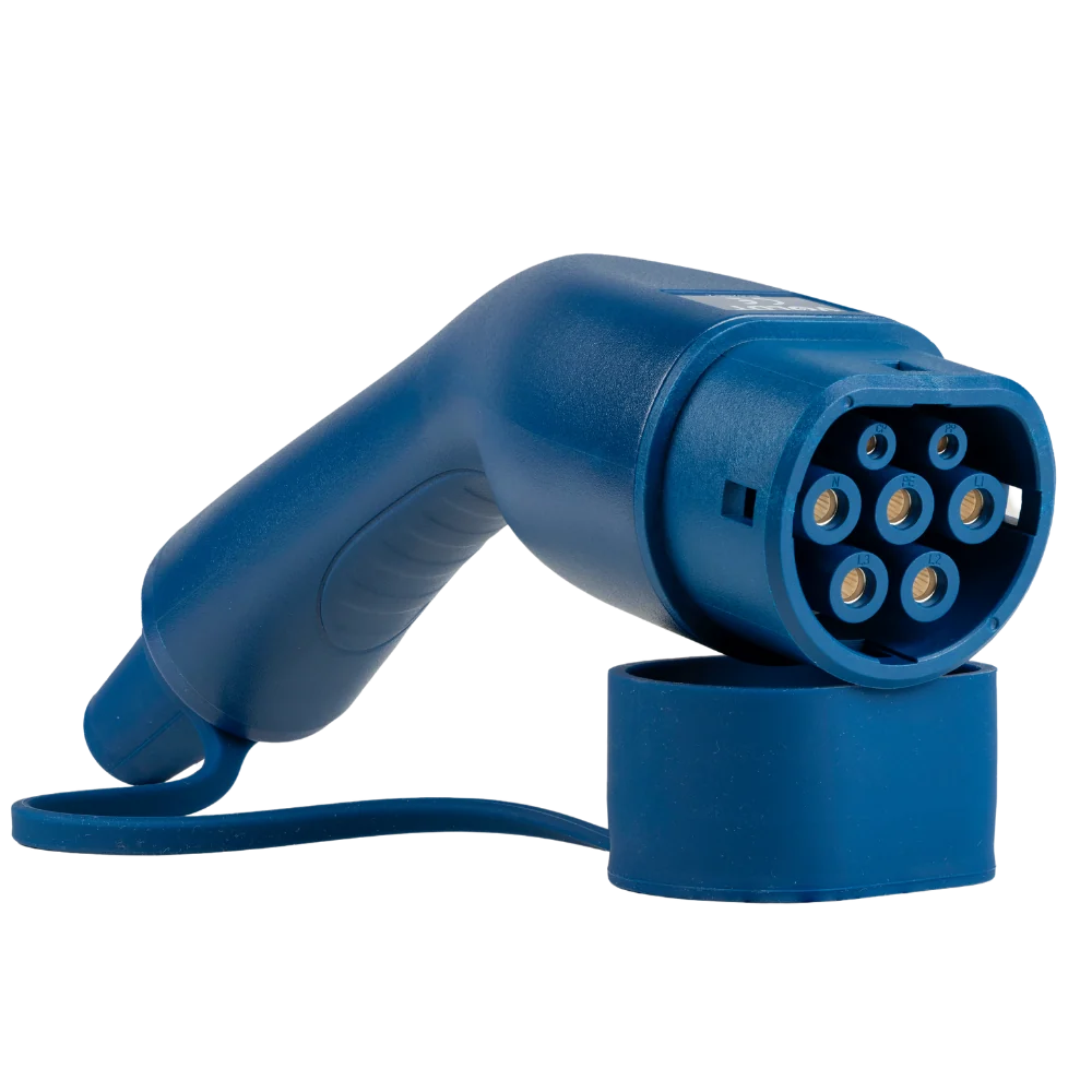 Type 2 | 1 fase | 16A | 3,7kW | spiral ladekabel