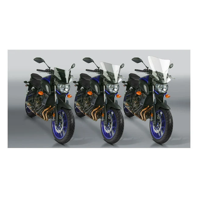 NC VStream+® forrude 9" mørk Yamaha MT-07 18-20