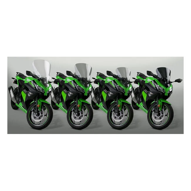 NC VStream® Sport forrude 17" mørk Kawasaki EX300 Ninja 300/250 13-17